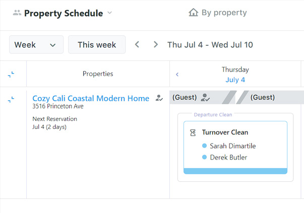Cleaning Coordingation
